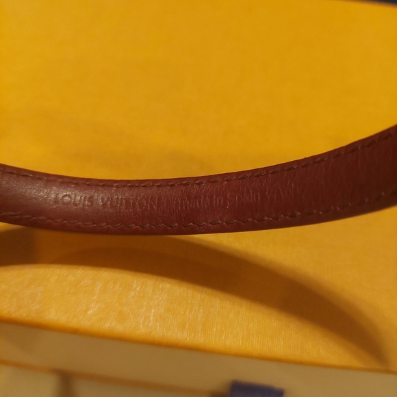 Louis Vuitton Double Wrap Lock It Monogram & Berry Bracelet - Picture 6 of 12